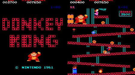 DK Table (Donkey Kong Coctail) 