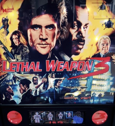Lethal Weapon 3 Pinball